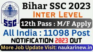 BSSC Inter Level 2023 Online Apply